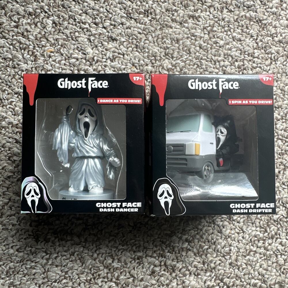 Ghost Face Action Figure Set Of Two Dash Drifter And Dash Dancer
